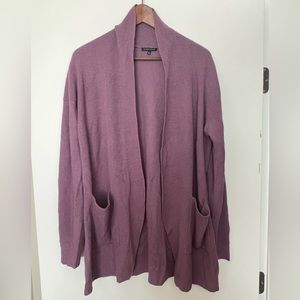 Staccato Purple Knit Cardigan